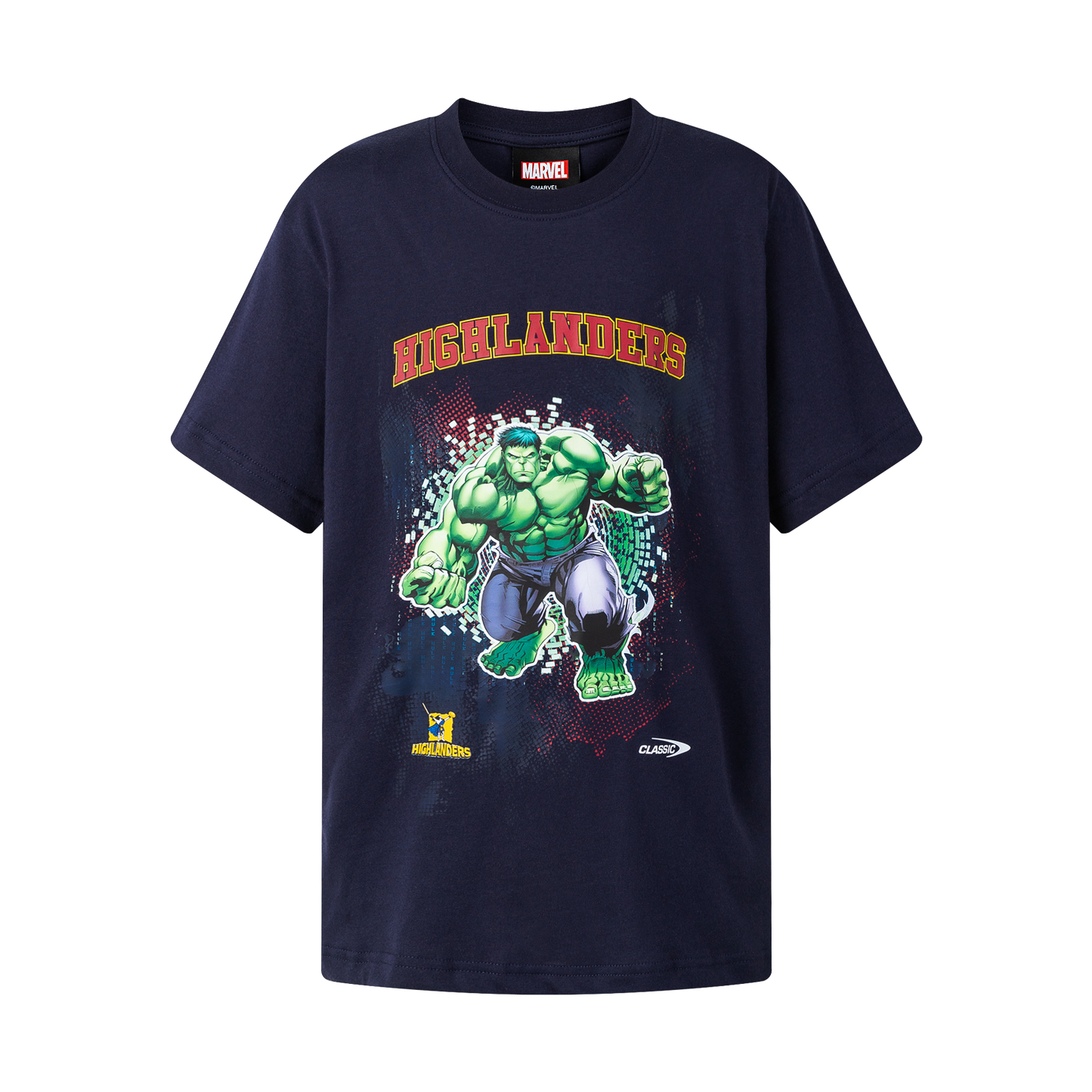 Classic Highlanders Youth Marvel Hulk Tee