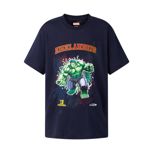 Classic Highlanders Youth Marvel Hulk Tee