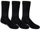 Asics Pace Crew Sock 3 Pack - Black