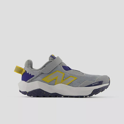 New Balance Little Kids Dynasoft Nitrel V6 Bungee Lace- Grey/Blue
