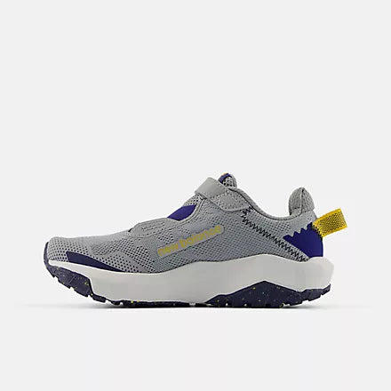 New Balance Little Kids Dynasoft Nitrel V6 Bungee Lace- Grey/Blue