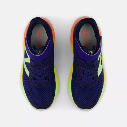 New Balance Kids Arishi v4 Bungee Lace with Top Strap - Blue Oyster