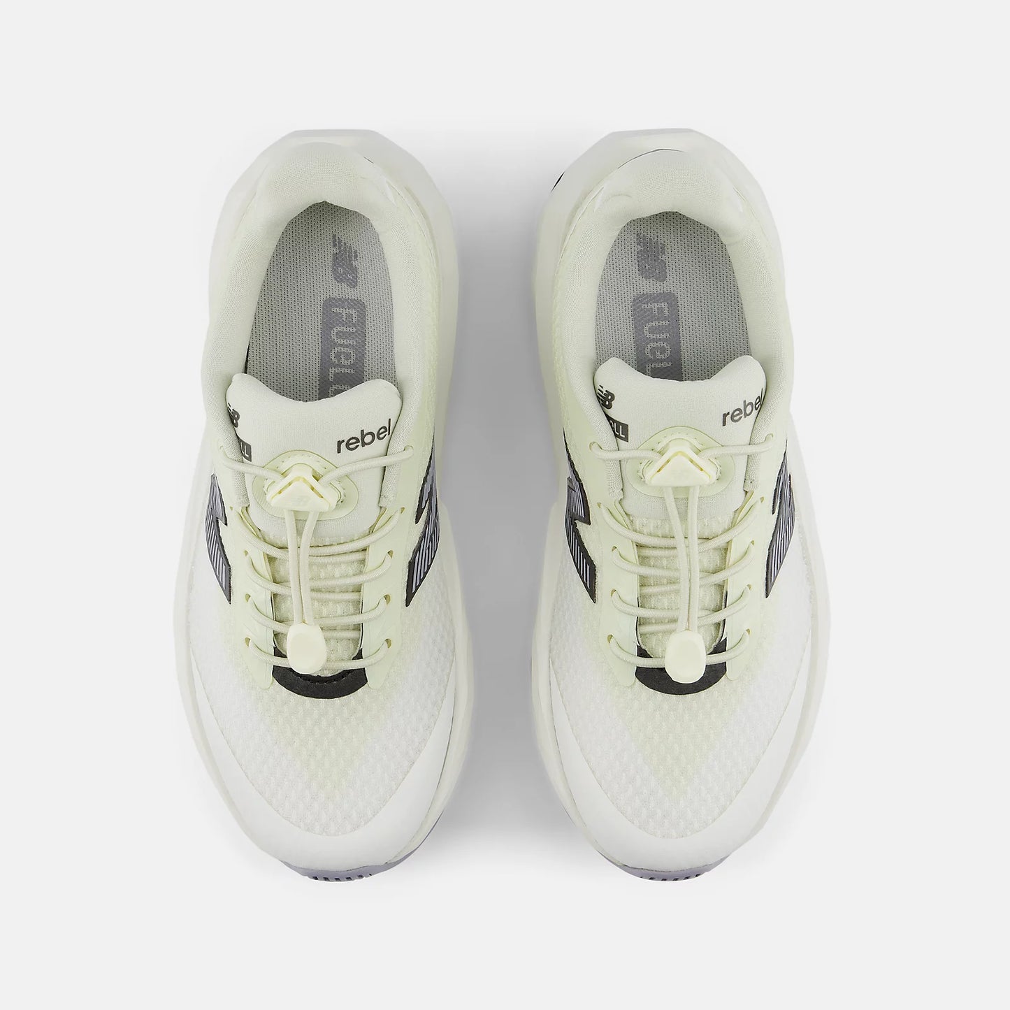 New Balance Kids FuelCell Rebel Bungee Lace w/Toggle - Pistachio Butter