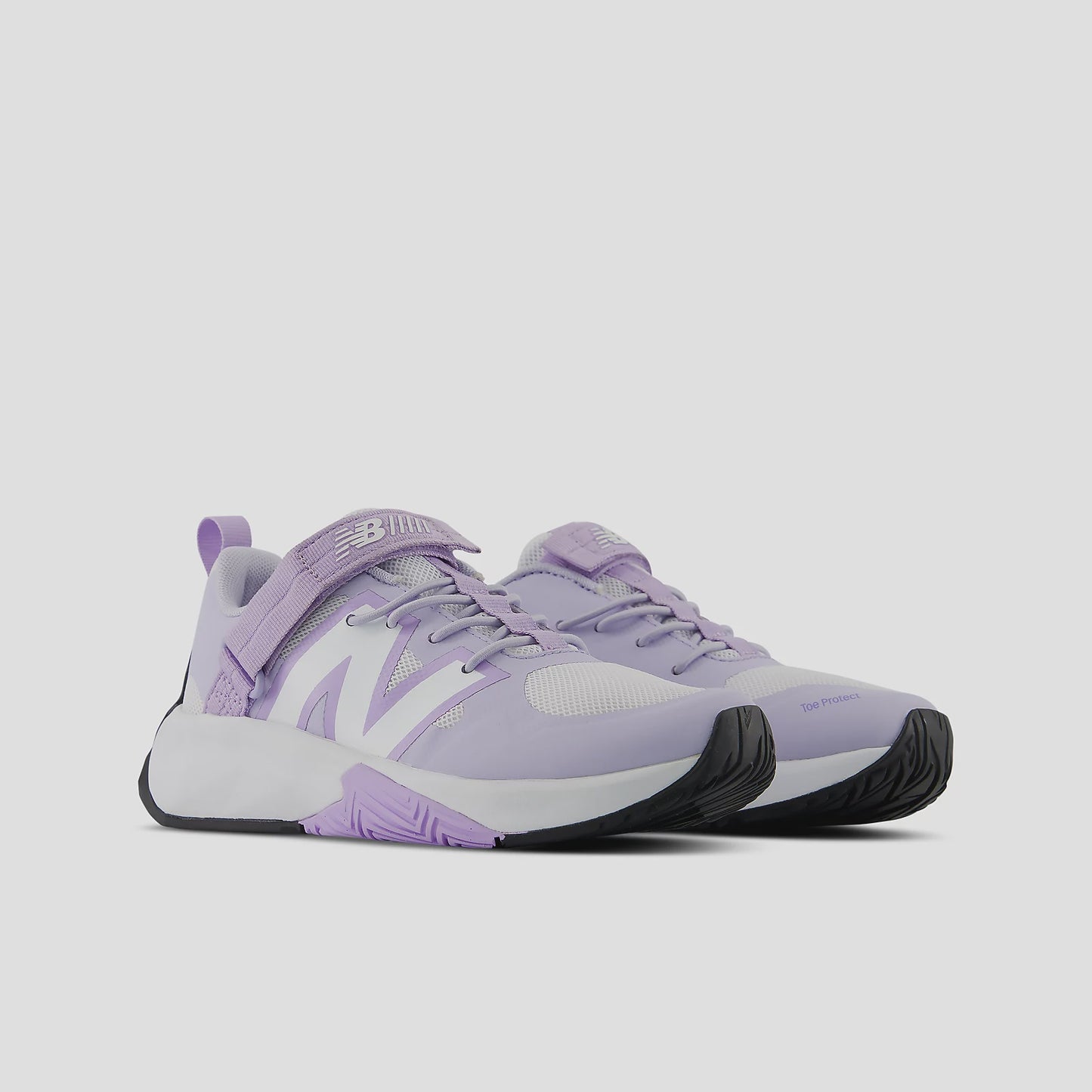 New Balance Kids FuelCell Play Bungee Lace with Top Strap - Smoked Violet