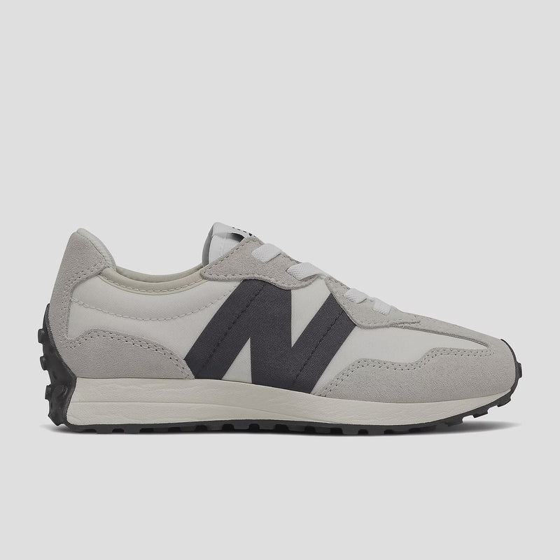 New Balance Big Kids 327 - Silver Birch/Black