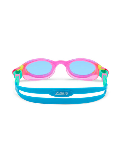 Zoggs Phantom 2.0 Junior Goggles - Pink/TurquoiseTint/Blue