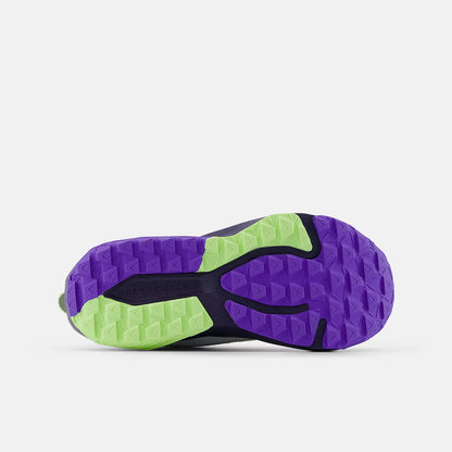 New Balance Little Kids Nitrel Bungee Lace - Grey/Electric Indigo