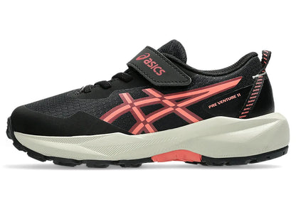Asics Kids PRE VENTURE 11 PS - Black/Papaya