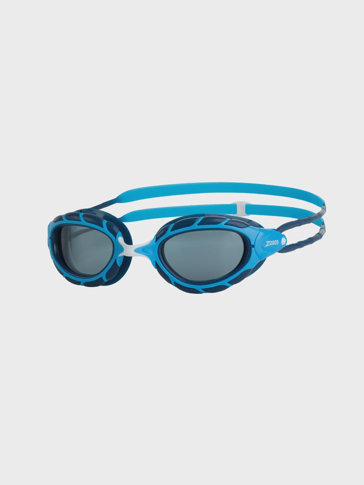 Zoggs Predator Junior Swim Goggles - Light Blue/Blue/Tint Smoke