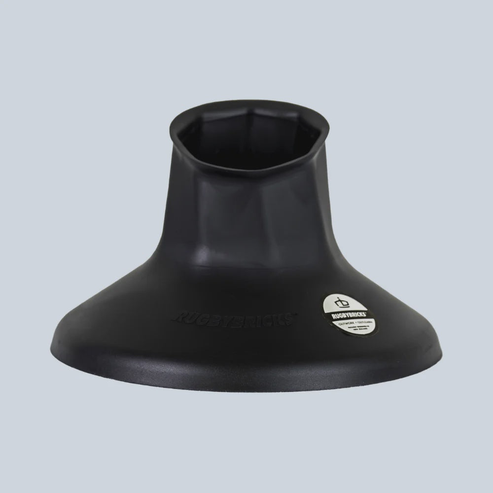 Rugby Bricks Vortex Mid Cut Kicking Tee - Matte Black