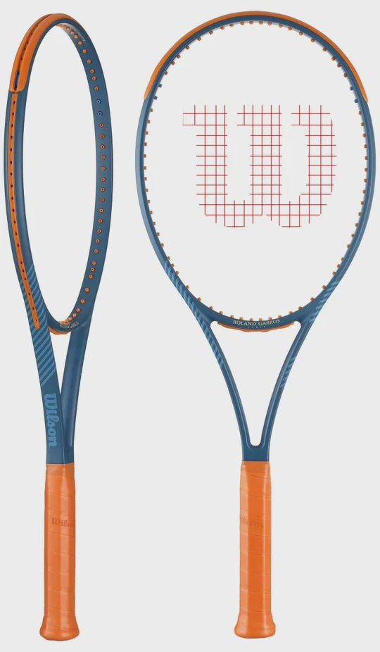 Wilson Blade 98 16x19 V9 24 Roland Garros Tennis Racket Wilson Blade 98 16x19 V9 24 Roland Garros Tennis Racket
