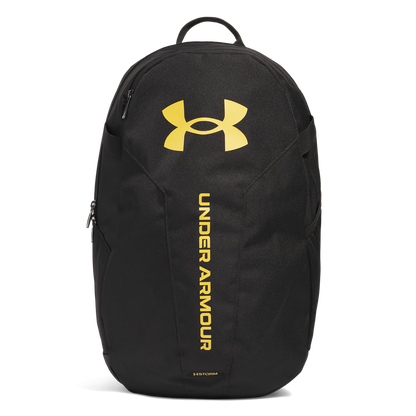 Under Armour Unisex Hustle Lite Backpack - Black/Noble Gold