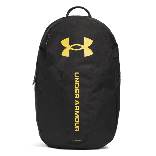 Under Armour Unisex Hustle Lite Backpack - Black/Noble Gold
