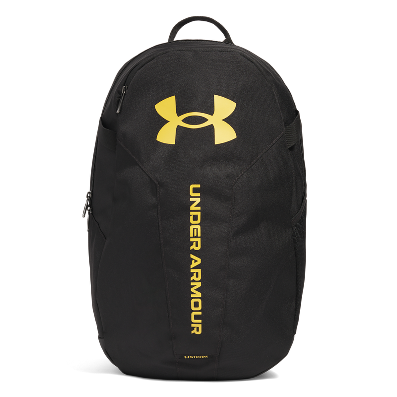 Under Armour Unisex Hustle Lite Backpack - Black/Noble Gold