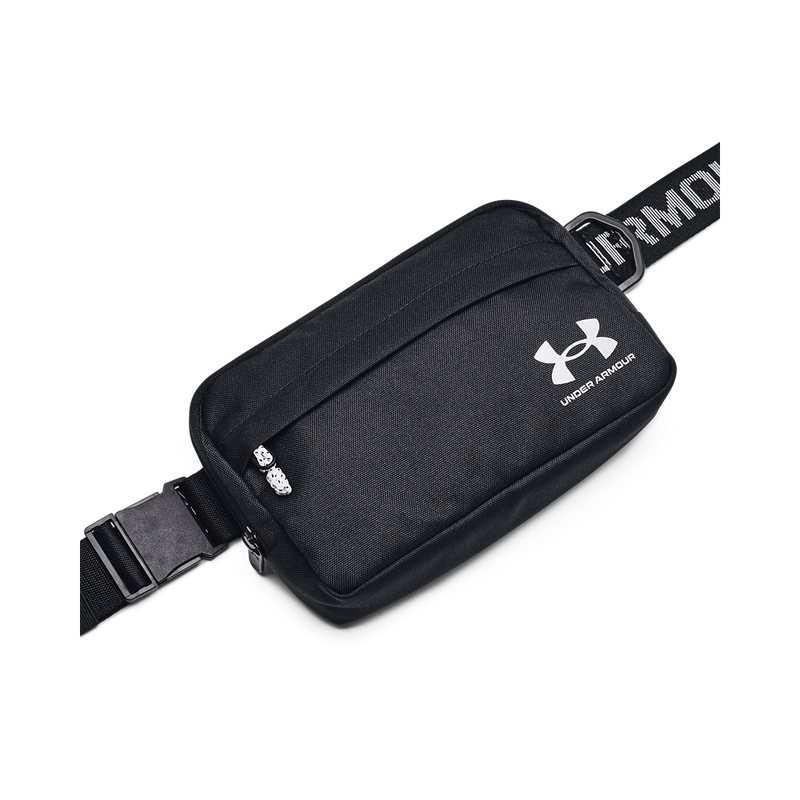 Under Armour Essential Waist Bag Crossbody - Black/Black/White