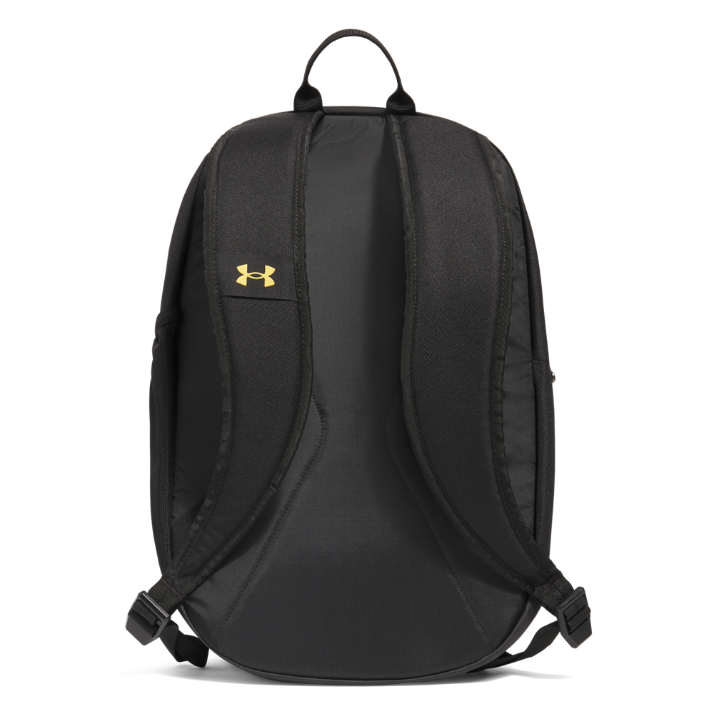 Under Armour Unisex Hustle Lite Backpack - Black/Noble Gold