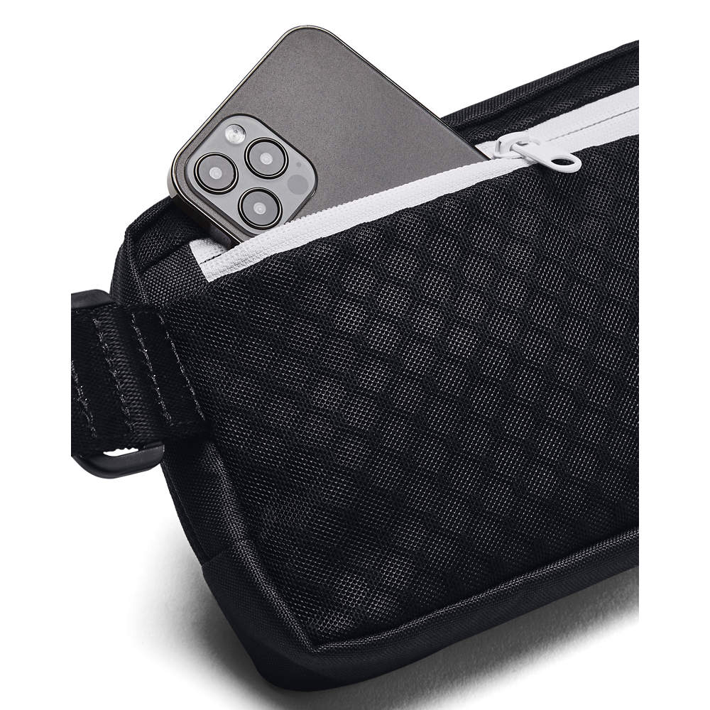 Under Armour Essential Waist Bag Crossbody - Black/Black/White