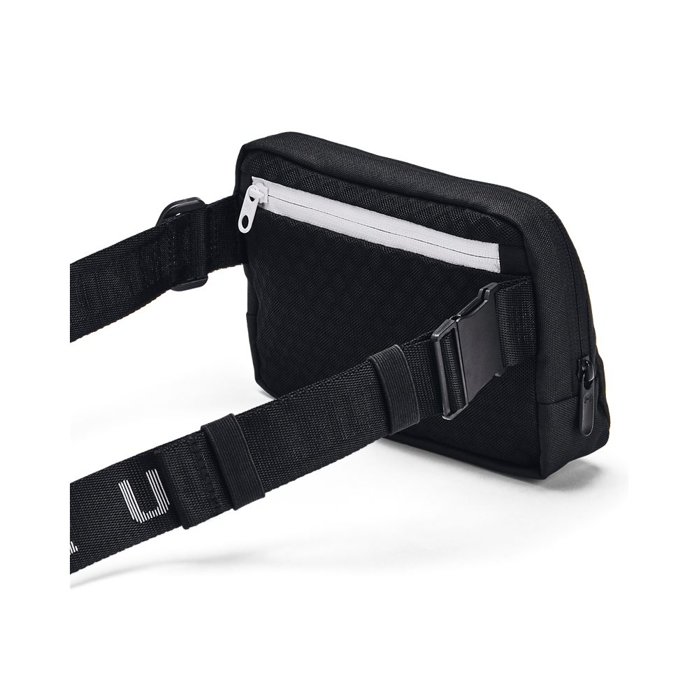 Under Armour Essential Waist Bag Crossbody - Black/Black/White