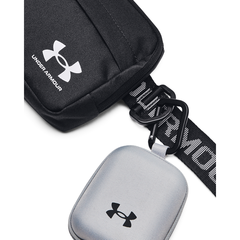 Under Armour Essential Waist Bag Crossbody - Black/Black/White