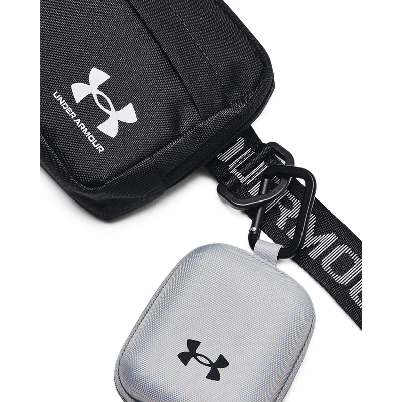 Under Armour Essential Waist Bag Crossbody - Black/Black/White