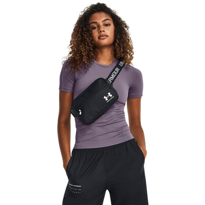 Under Armour Essential Waist Bag Crossbody - Black/Black/White
