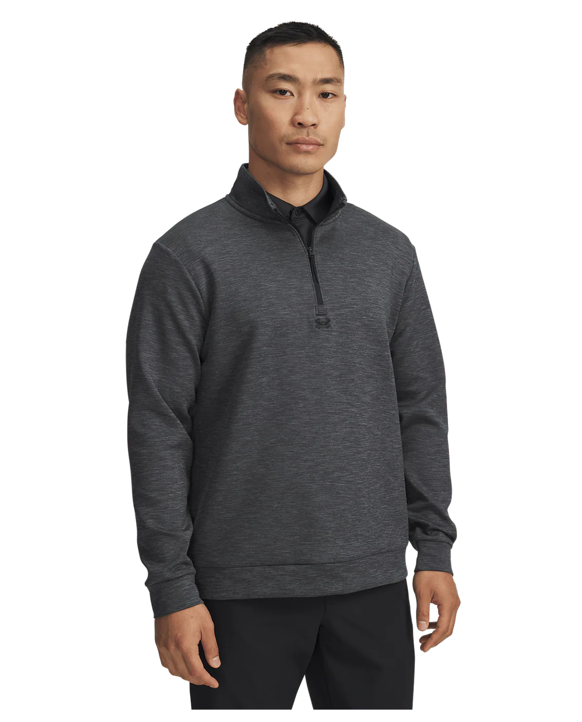 Under Armour Drive Men's Midlayer Pullover - Black/Anthracite
