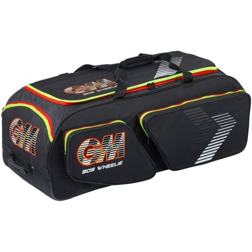 Gunn & Moore CRICKET BAG - 909 WHEELIE (RIVAL) - Black/Red