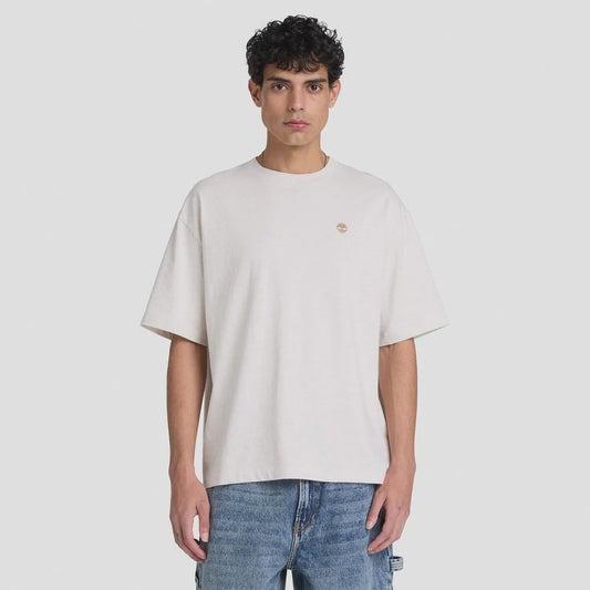 Timberland Mens Dunstan River Tee - Light Oatmeal Heath