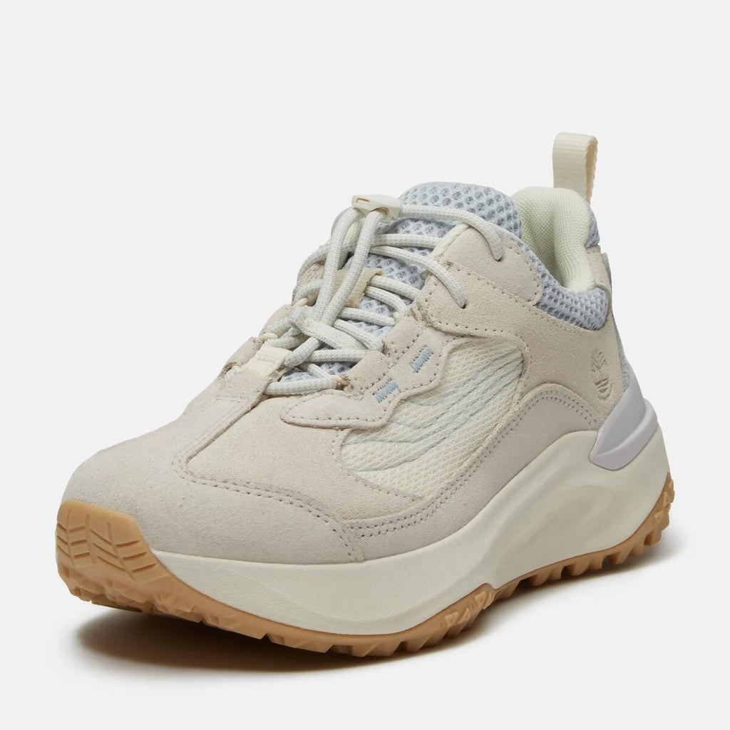 Timberland Womens Motion Access Waterproof Low Sneaker - Natural Suede