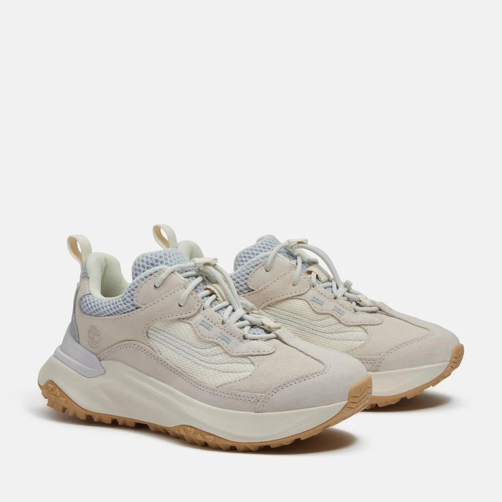 Timberland Womens Motion Access Waterproof Low Sneaker - Natural Suede