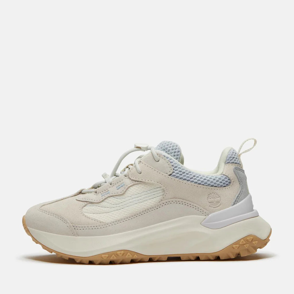Timberland Womens Motion Access Waterproof Low Sneaker - Natural Suede