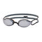 Zoggs Fusion Air Titanium Goggles - Black Grey/Mirrored Smoke