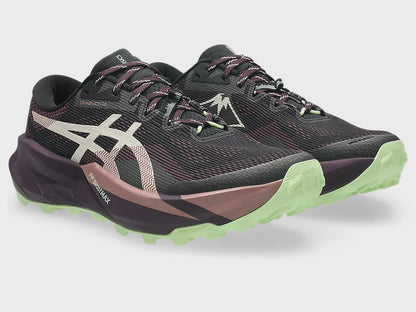 Asics Womens Gel Trabuco 15 Trail Running- Black/Aubergine
