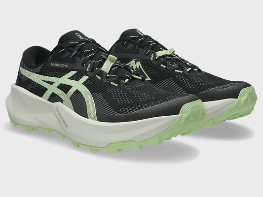 Asics Mens Trabuco 14 Trail Running-Black/Yellow