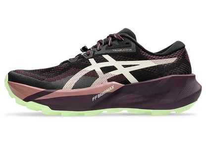 Asics Womens Gel Trabuco 15 Trail Running- Black/Aubergine