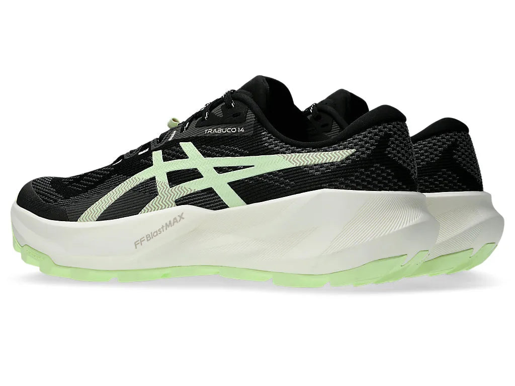 Asics Mens Trabuco 14 Trail Running-Black/Yellow