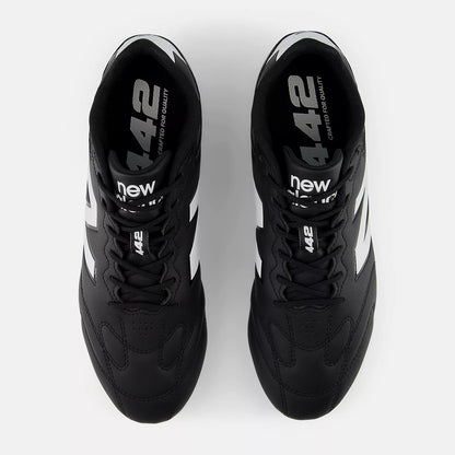 New Balance 442 Team FG V3 (2E) Boot - Black/White