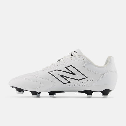 New Balance 442 Team FG V3 (D) Boot - White/Black