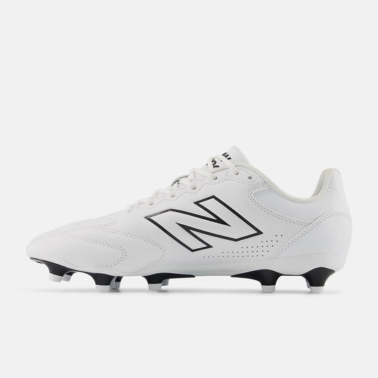 New Balance 442 Team FG V3 (D) Boot - White/Black