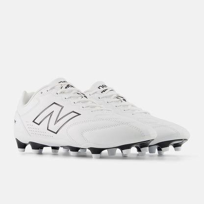 New Balance 442 Team FG V3 (D) Boot - White/Black