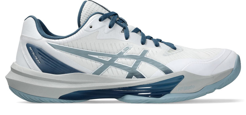 Asics Mens Sky Elite FF Lo 3 Indoor Shoes - White/Dolphin Grey