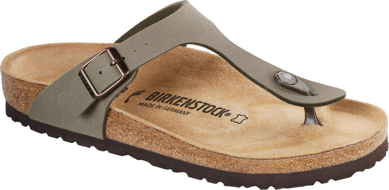 Birkenstock Gizeh Birkibuc - Stone