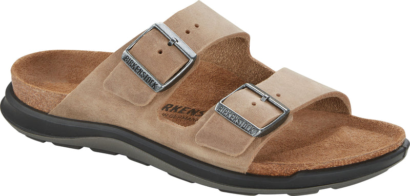 Birkenstock Arizona Crosstown Oiled Leather - Tobacco Brown