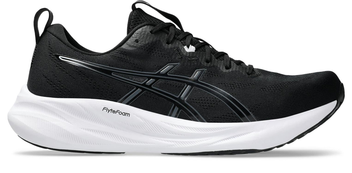 Asics Mens Gel Pulse 16 (2E) - Black/Carrier Grey
