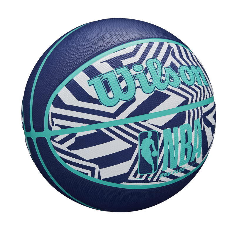 Wilson NBA DRV Plus Dazzle Camo Outdoor Basketball - Mint