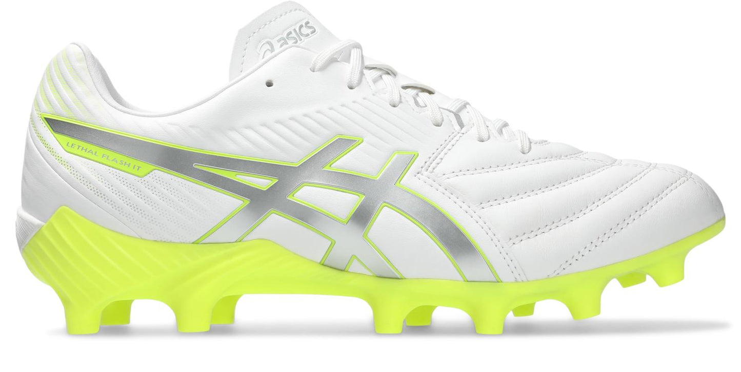 Asics Mens Lethal Flash IT 3 (Wide) - White/Pure Silver