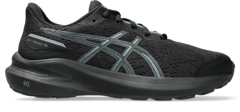 Asics Kid's GT 1000 13 GS - Black/Steel Grey