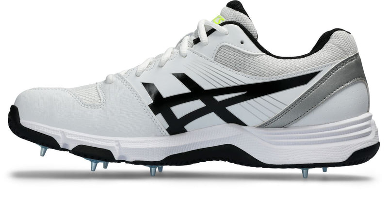 Asics Mens Gel 100 Not Out - White/Safety Yellow