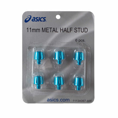 Asics 11 mm Metal Half Stud Blue - 6PK