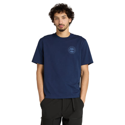 Timberland Unisex Back Tree Logo Tee - Peacoat